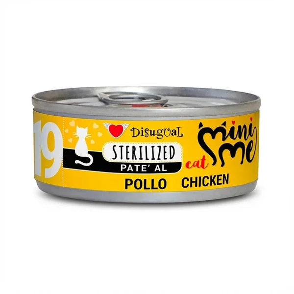 Disugual Mini-Me de Pollo Lata para Gatos Esterilizados