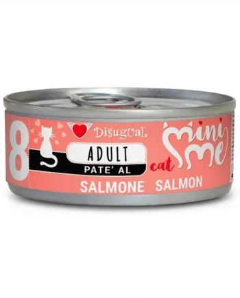 Disugual Mini-Me de Salmon en Lata para Gatos