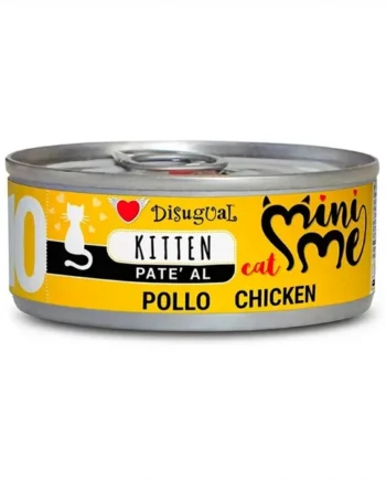 Disugual Mini-Me Kitten de Pollo Lata para Gatitos