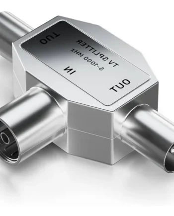 Divisor coaxial en T Gris