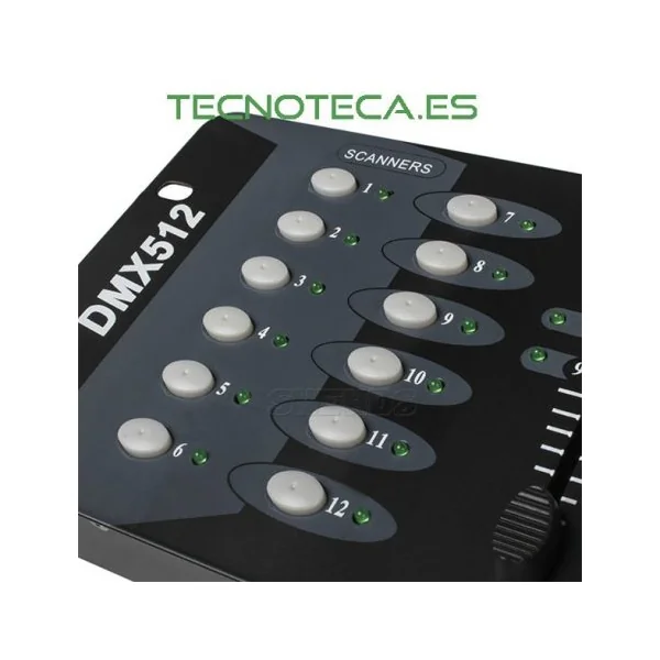 DMX 192. MESA DMX512 DE 192 CANALES
