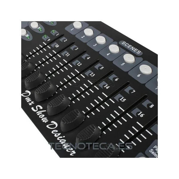 DMX 192. MESA DMX512 DE 192 CANALES