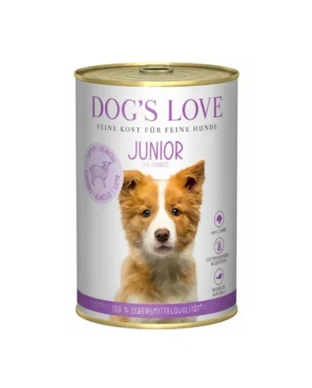 Dog´s Love JUNIOR Cordero 400grs. CACHORROS