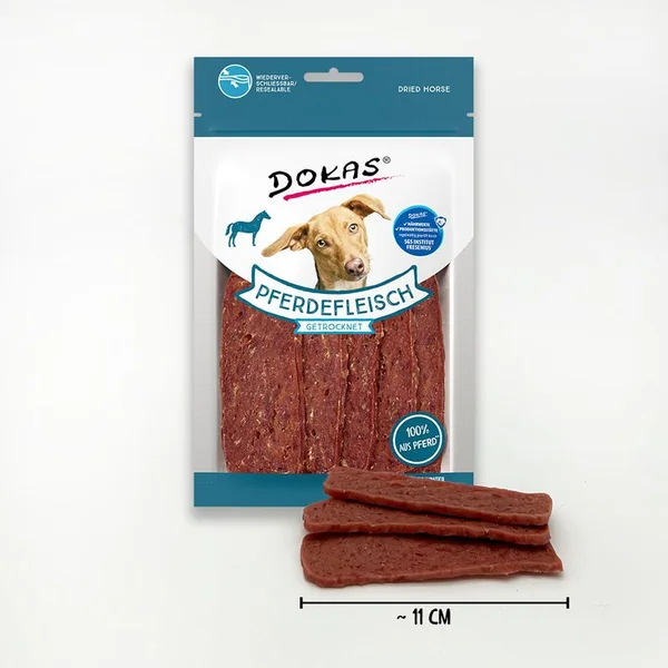 Dokas Filetes de Caballo Deshidratado para Perros