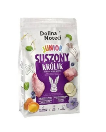 Dolina Noteci Premium - Comida secada al aire Junior de conejo