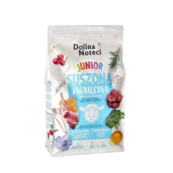 Dolina Noteci Premium - Comida secada al aire Junior de cordero