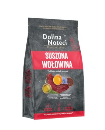 Dolina Noteci Premium Gato - Comida secada al aire de vacuno