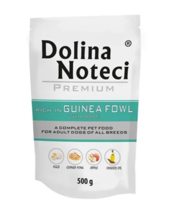 Dolina Noteci Premium - Pouch de Gallina de Guinea con manzana 500gr