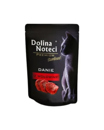 Dolina Noteci Premium - Pouch de ternera para gatos esterilizados 85gr