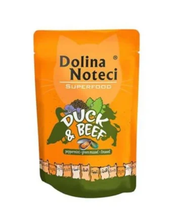 Dolina Noteci Superfood - Pouch gato de pato, ternera y pollo