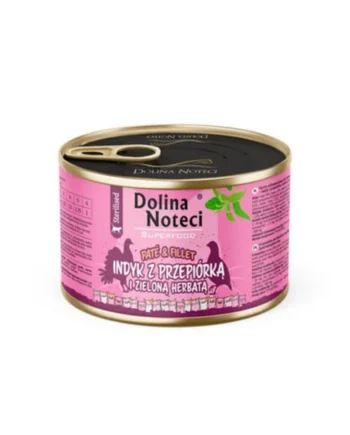 Dolina Superfood Gato- Paté and Fillet de pavo y codorniz esterilizados 185gr