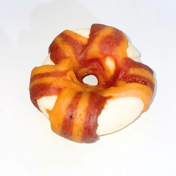 Donut de piel de ternera y "tocino"