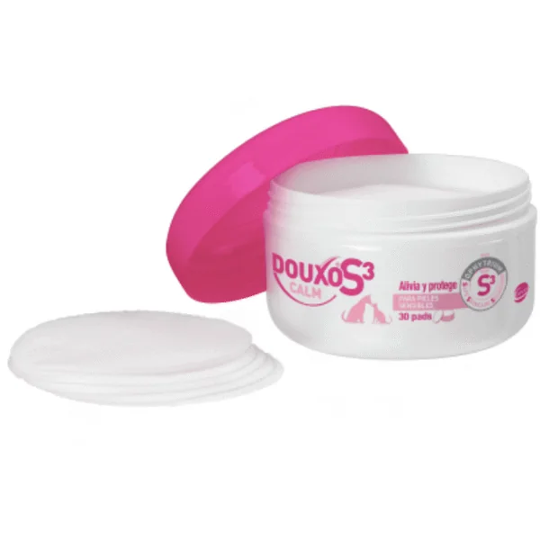 Douxo S3 CALM PADS perros gatos 30 discos