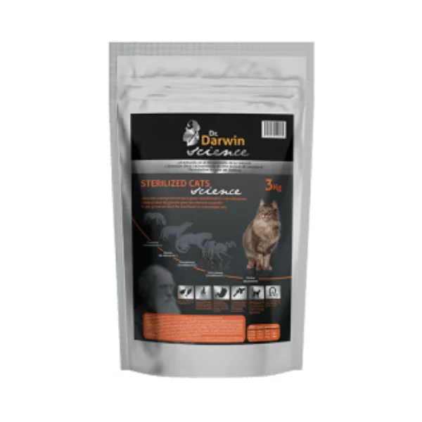 Dr Darwin pienso Sterilized Science 3 kg gatos