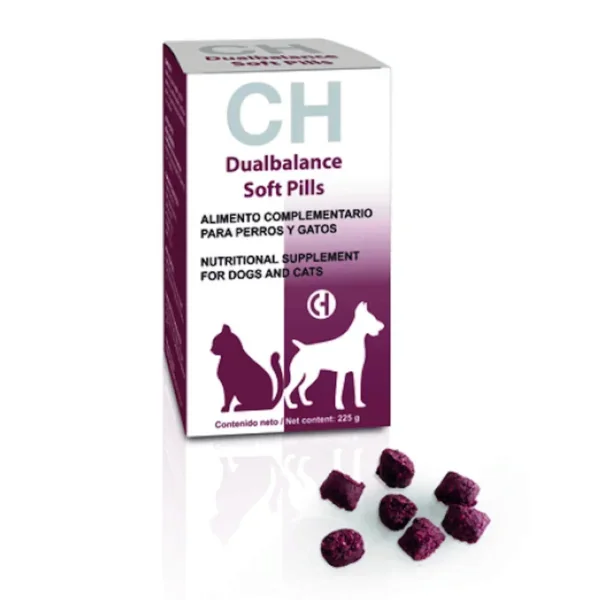 Dualbalance Soft Pills prebióticos y probióticos para perros y gatos 225 g