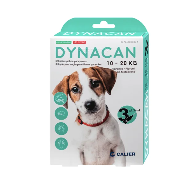 DYNACAN pipetas perros 10-20 kg 3 pipetas
