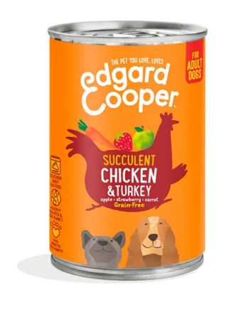 Edgard Cooper -Lata de Pollo y Pavo 400gr