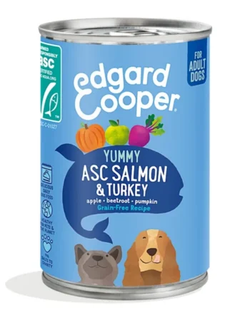 Edgard Cooper - Lata de salmón y pavo 400 gr