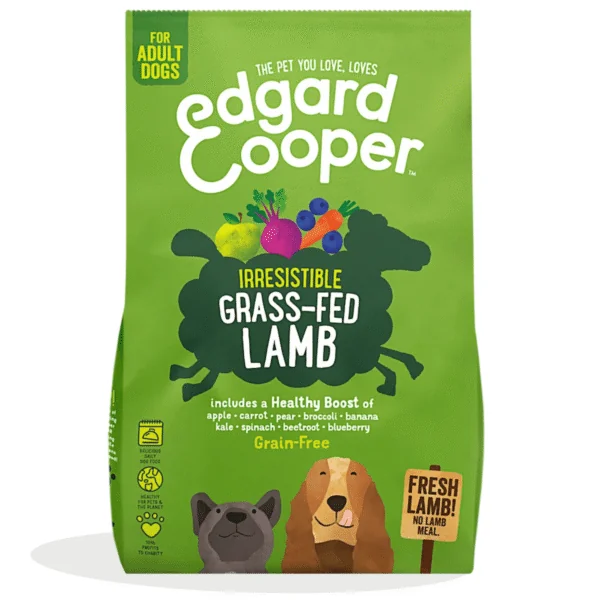 Edgard Cooper perros Cordero sin cereales perros adultos