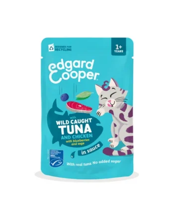 Edgard Cooper - Pouch de atún y pollo en salsa 85gr