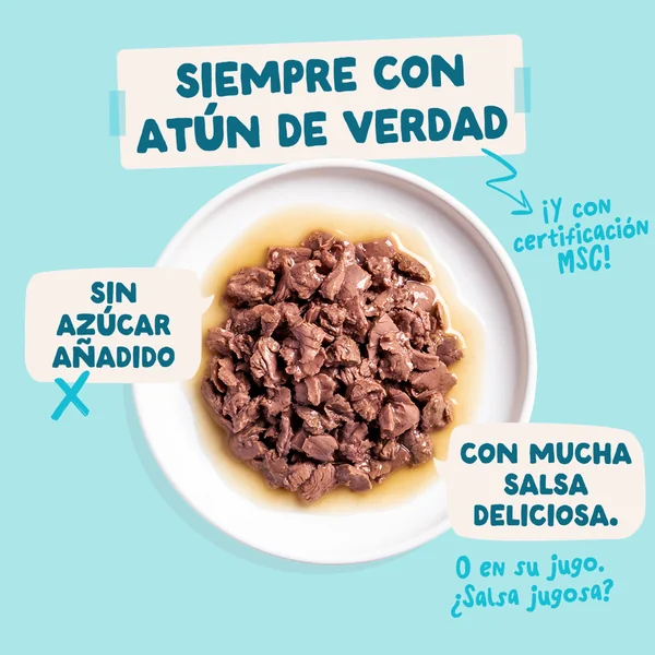 Edgard Cooper - Pouch de atún y pollo en salsa 85gr
