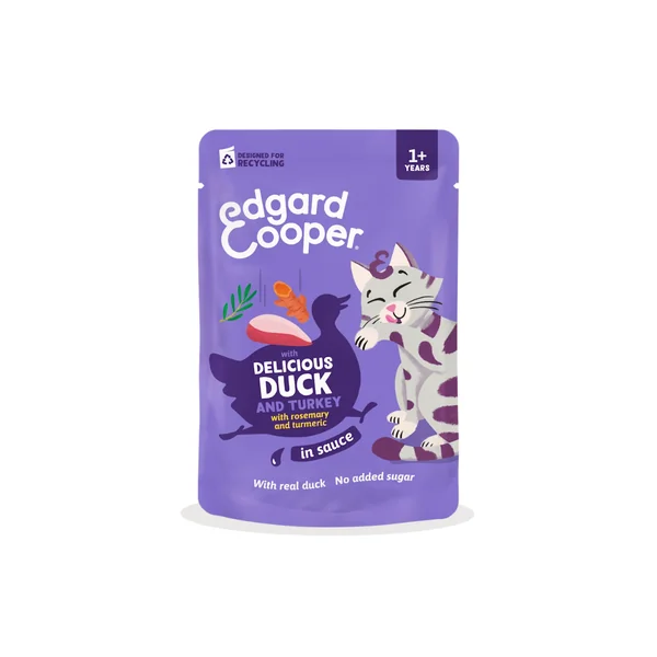 Edgard Cooper - Pouch de pato con pavo en salsa 85gr