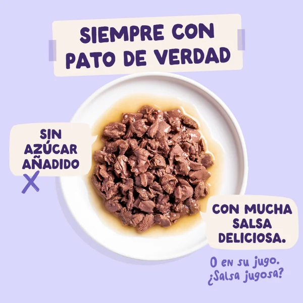 Edgard Cooper - Pouch de pato con pavo en salsa 85gr