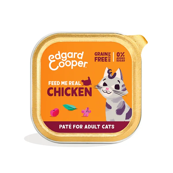 Edgard Cooper - Tarrina de pollo para gato 85gr