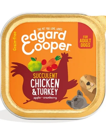 Edgard Cooper- Tarrina de Pollo y Pavo 150 gr