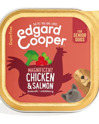 Edgard Cooper- Tarrina de Pollo y Salmón para senior 150 gr