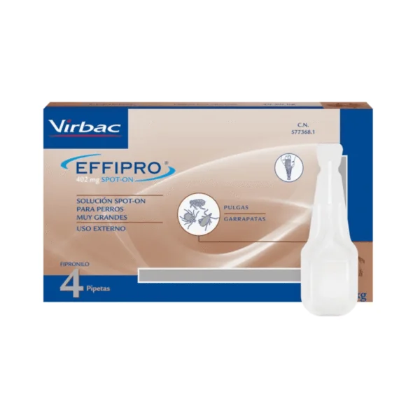 EFFIPRO spot on pipetas perros de más de 40 kg