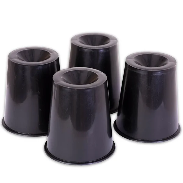 Elevadores Cónicos Muebles y Camas Pack 4 Unidades