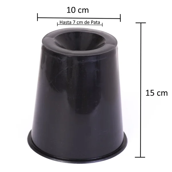 Elevadores Cónicos Muebles y Camas Pack 4 Unidades