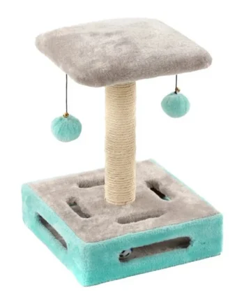 Elige tu estilo: Flamingo Árbol Rascador Turquesa Y Gris Para Gatos en varios colores y diseños en Productos Para Gatos.