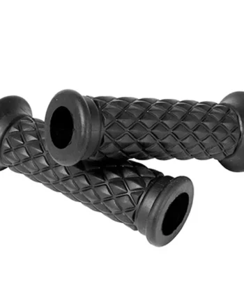 Empuñadura Para Manillar Motocicleta 22 mm Negro (2 Uds)