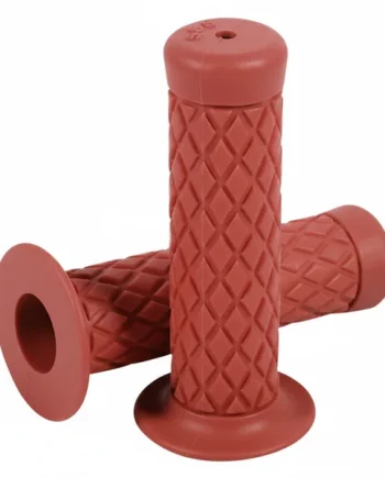Empuñadura Para Manillar Motocicleta 22 Mm Rojo (2 Uds)