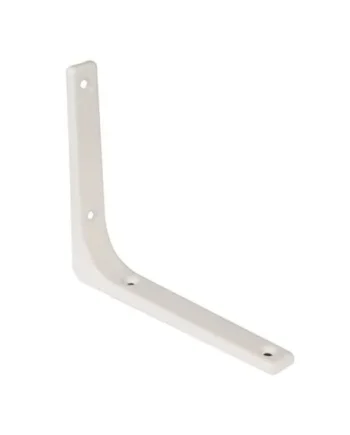 Escuadra para estanteria metalica 125x150 mm Blanco
