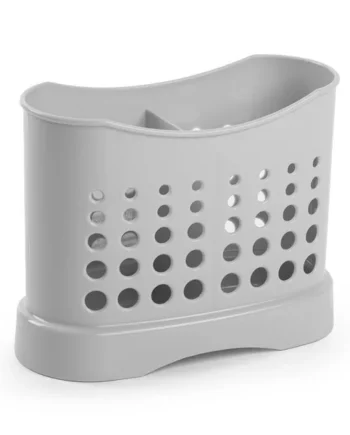 Escurrecubiertos De Plastico Clásico Gris