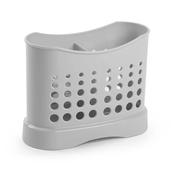 Escurrecubiertos De Plastico Clásico Gris