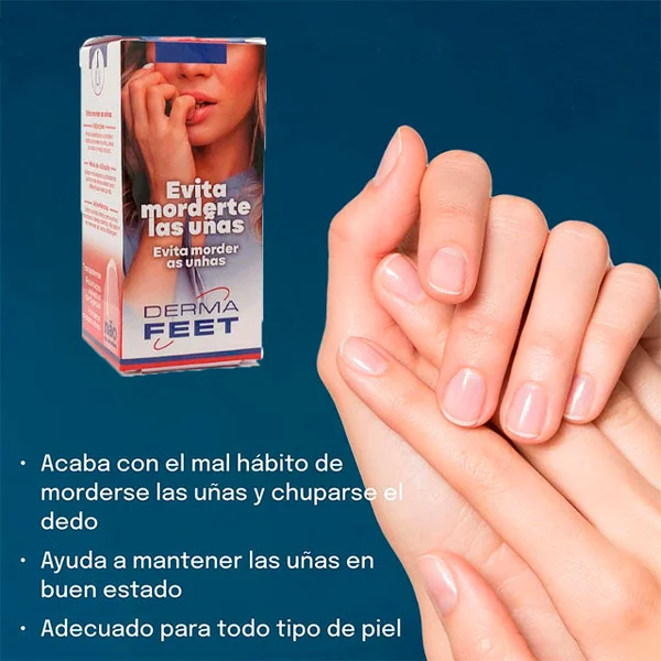Esmalte Anti Mordeduras para las Uñas con Sabor Amargo