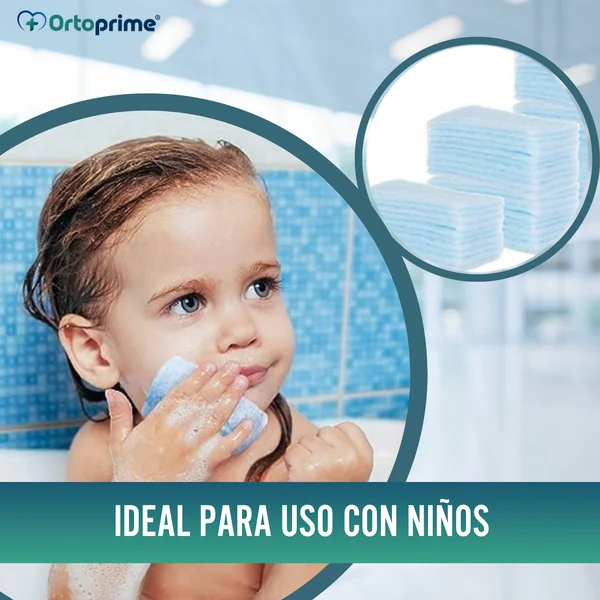 Esponjas Jabonosas Desechables 24 Unidades