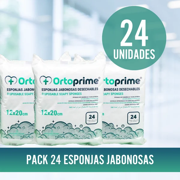 Esponjas Jabonosas Desechables 24 Unidades