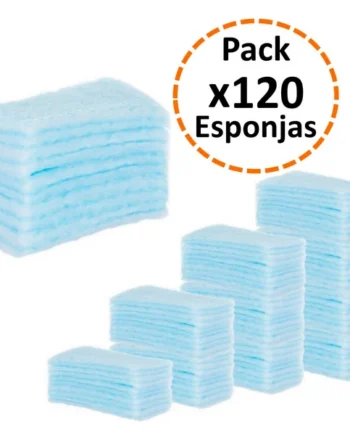 Esponjas Jabonosas Desechables Caja 120 Unidades