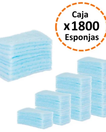Esponjas Jabonosas Desechables Caja 1800 Unidades