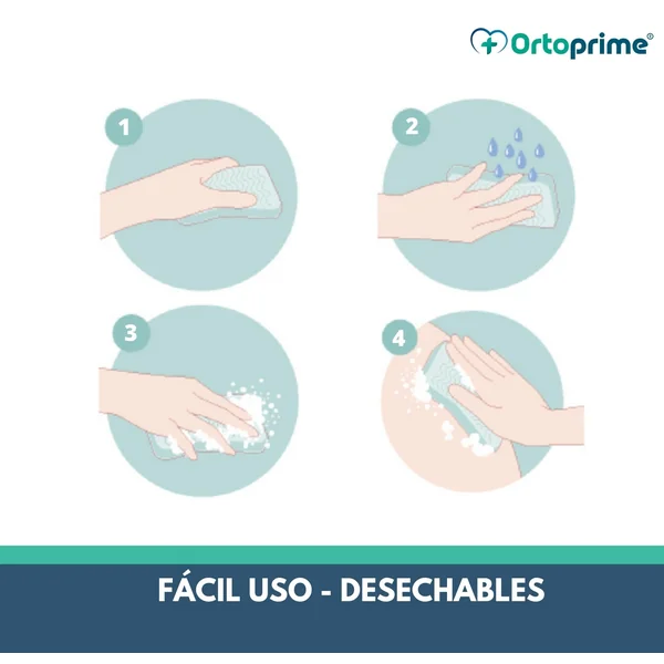 Esponjas Jabonosas Desechables Caja 1800 Unidades