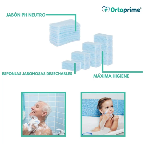 Esponjas Jabonosas Desechables Caja 1800 Unidades