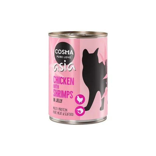 Este es el regalo ideal para hombres y mujeres: Cosma Asia En Gelatina 12 X 400 G asequible España.