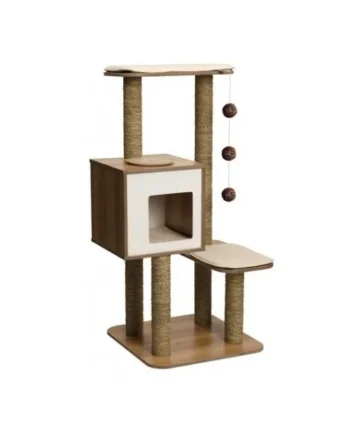 Estilo clásico HAGEN Vesper Rascador V-Hight Base: elegancia atemporal de Productos Para Gatos.