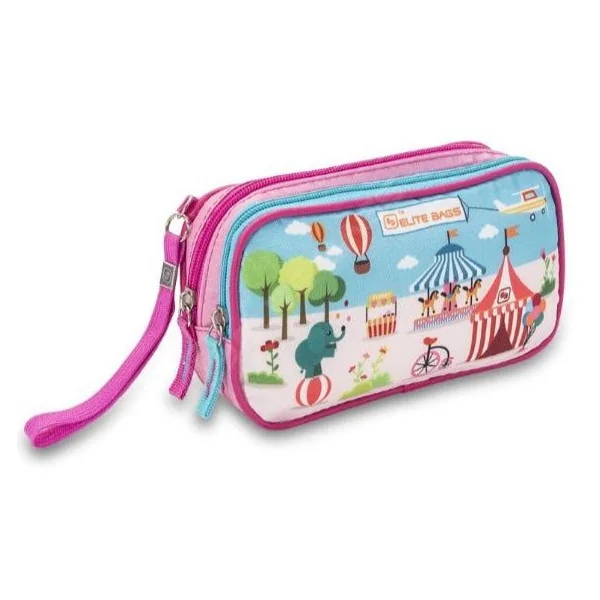 Estuche Infantil Isotérmico para Diabetes | Estampado Circo