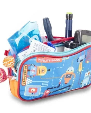 Estuche Infantil Isotérmico para Diabetes | Estampado Robots